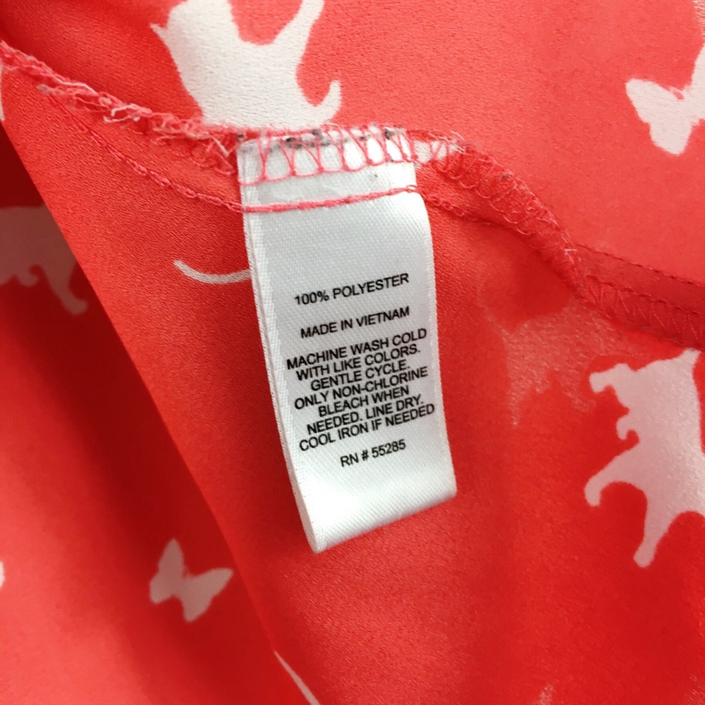 Cat Butterfly Blouse Pink Portofino Express XS - Picture 4 of 8